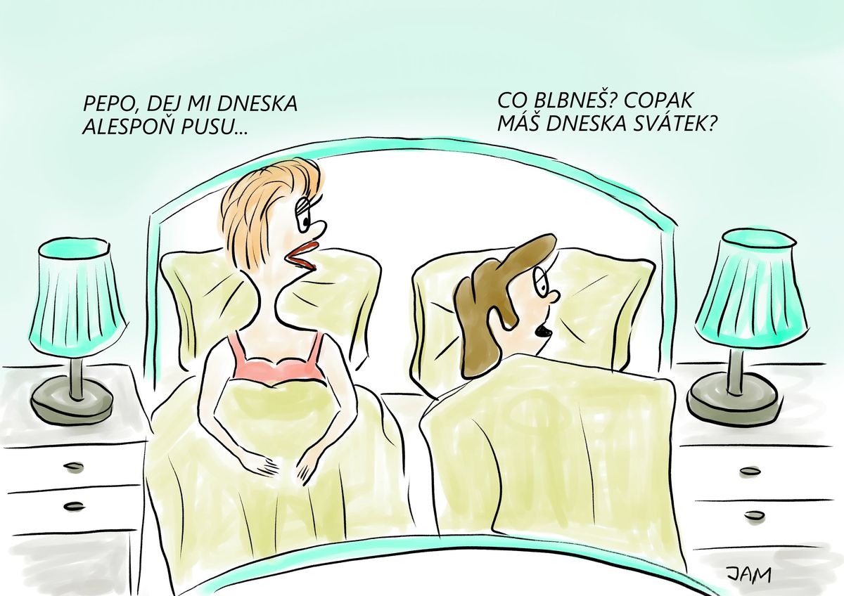 Kreslený vtip: MDŽ - Seznam Médium