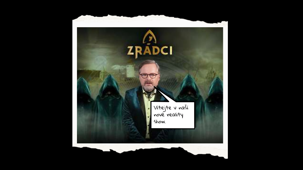Zradce Zrádce Fiala hrdinou nové reality show - Médium.cz