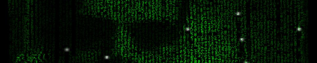 Matrix screen saver