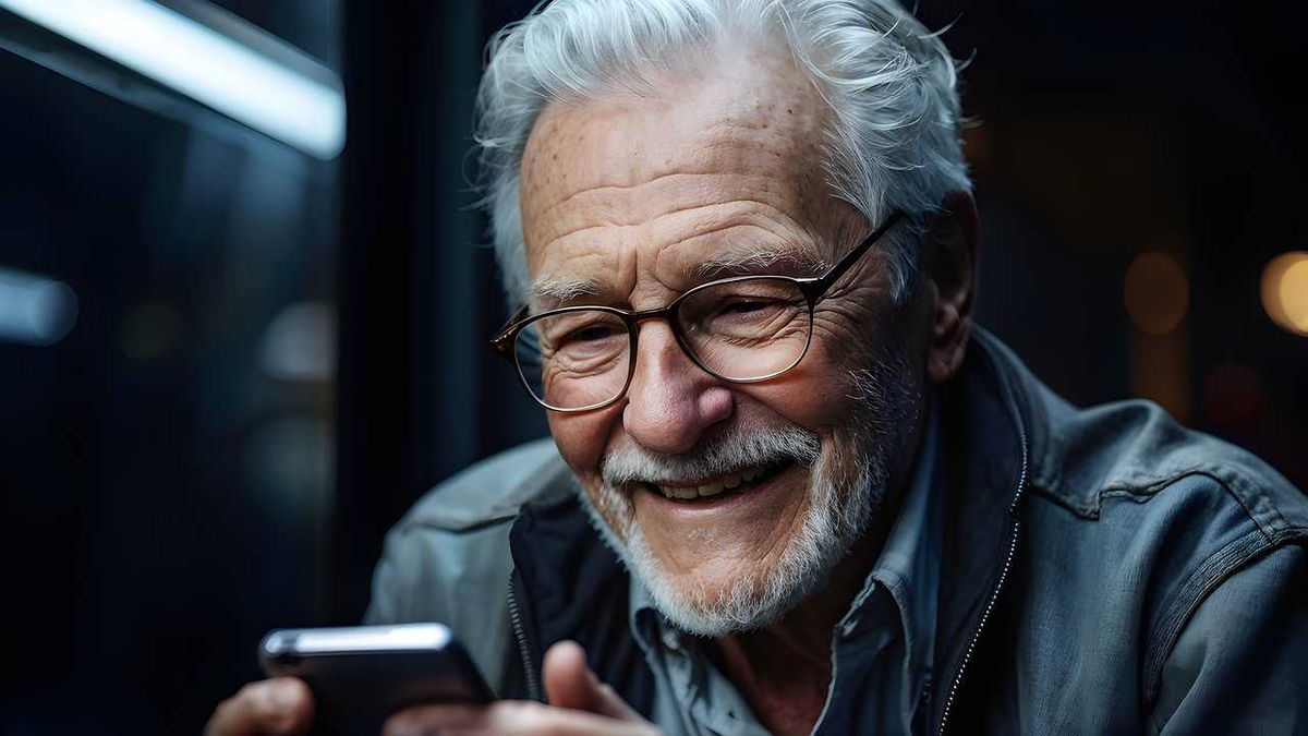 “Grandpa, you don’t even know how to unlock that phone”, they scoffed. He made fools of the grandchildren in an instant