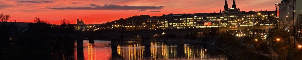 Rudá táře nad Prahou