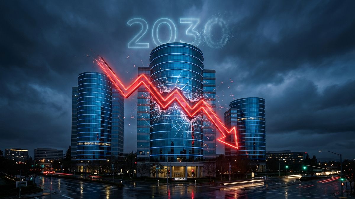 Oracle spadl hluboko pod klíčový průměr. Je to varování, nebo šance ...