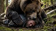 Grizzly mu rozdrtil lebku a trhal mu obličej. Přesto brutální útok v lese Jeremy Evans přežil
