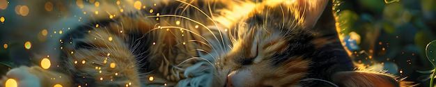 calico-cat-napping-enchanted-fantasy-forest-with-fairy-lights_994764-50333