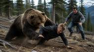 Grizzly trhal jeho kamaráda zaživa. Kendell neváhal a vrhl se na rozzuřeného medvěda
