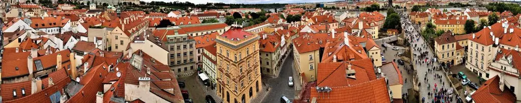 Praha panorama